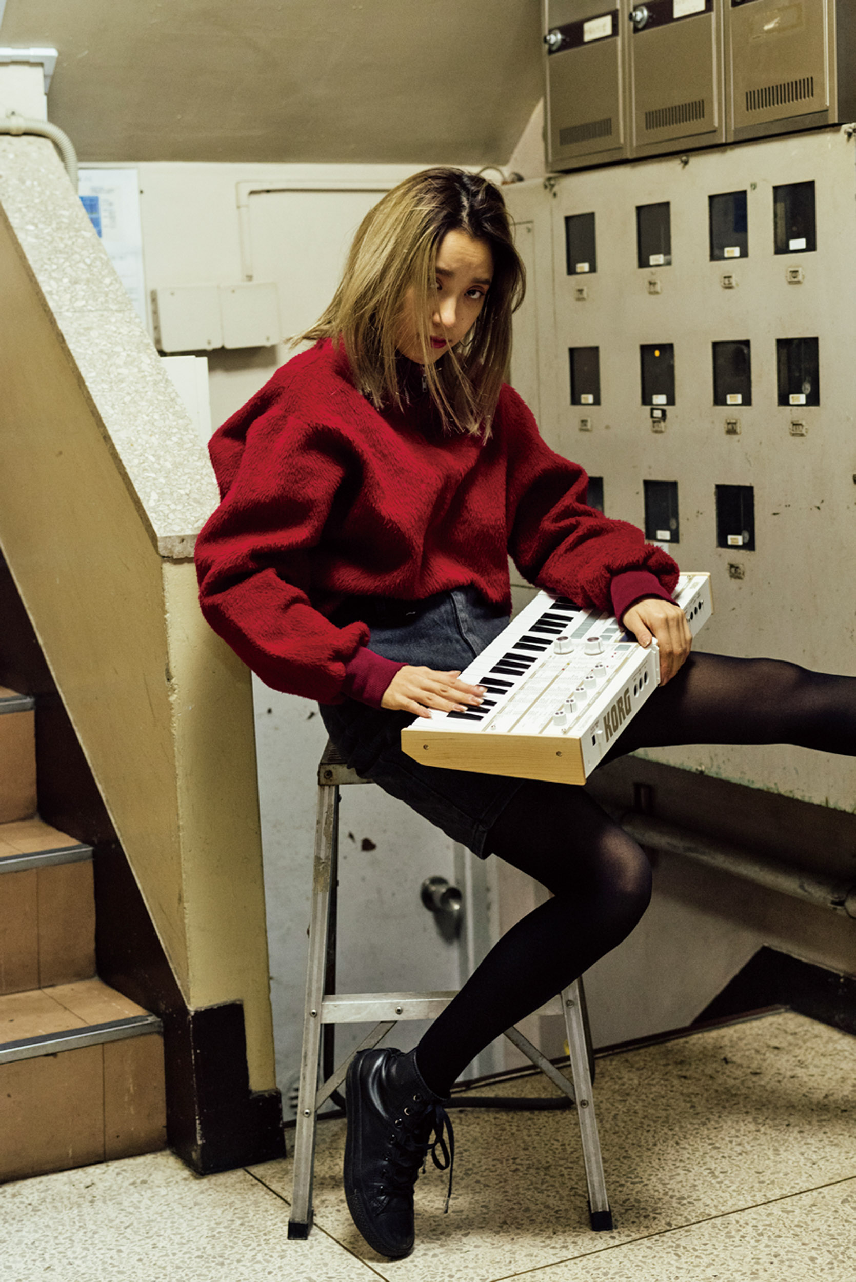 FILMの赤いアウター