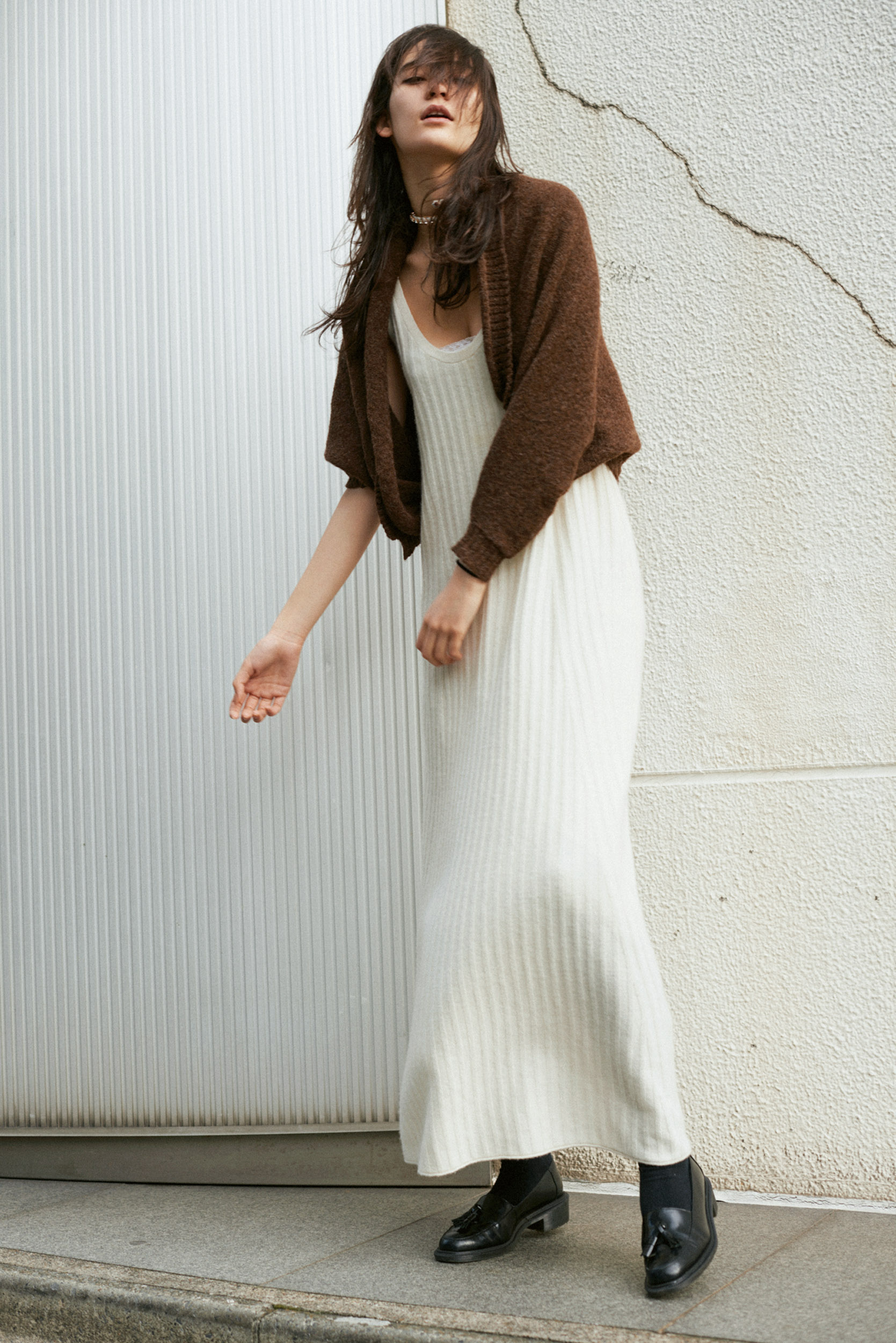 松岡モナの私服スナップ