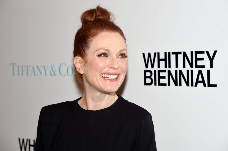 NEW YORK, NY - MARCH 15: Actor Julianne Moore attends the Tiffany & Co. X Whitney Biennial at The Whitney Museum of American Art on March 15, 2017 in New York City. (Photo by Jamie McCarthy/Getty Images for Tiffany & Co)