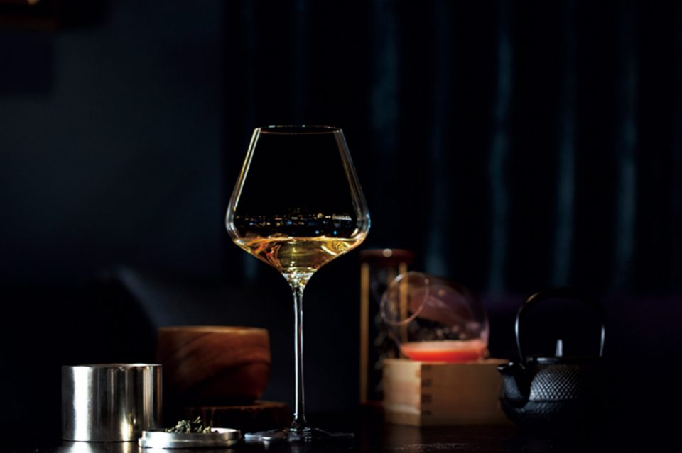 お茶のノンアルコールカクテル