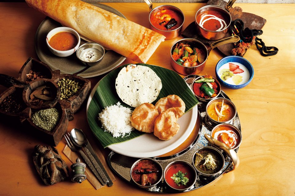 南インド料理屋タマリンドのカレー定食