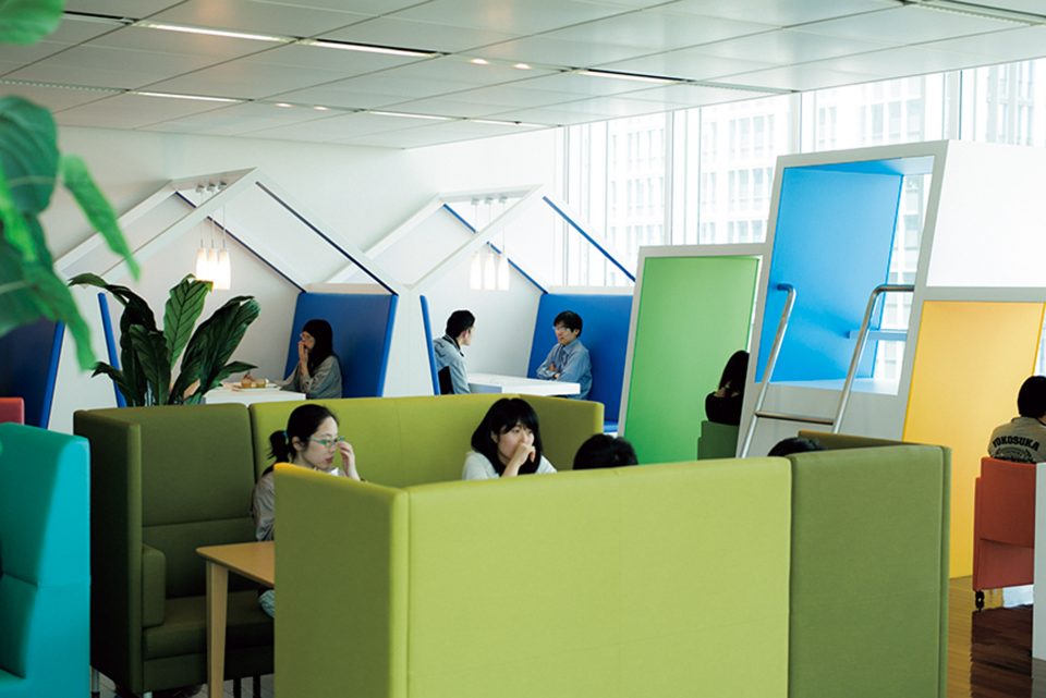 ソニーの社食 リラックスゾーン