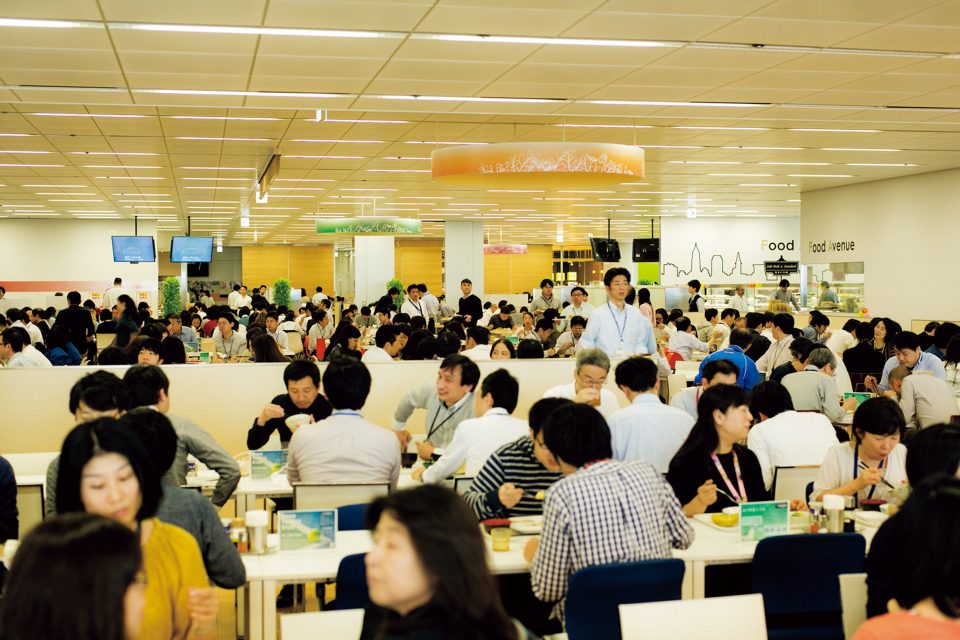 ソニーの社員食堂