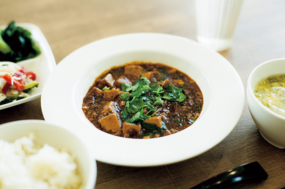 スパンキー麻婆豆腐