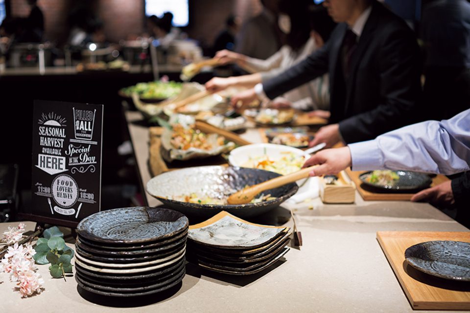 日清食品社員食堂