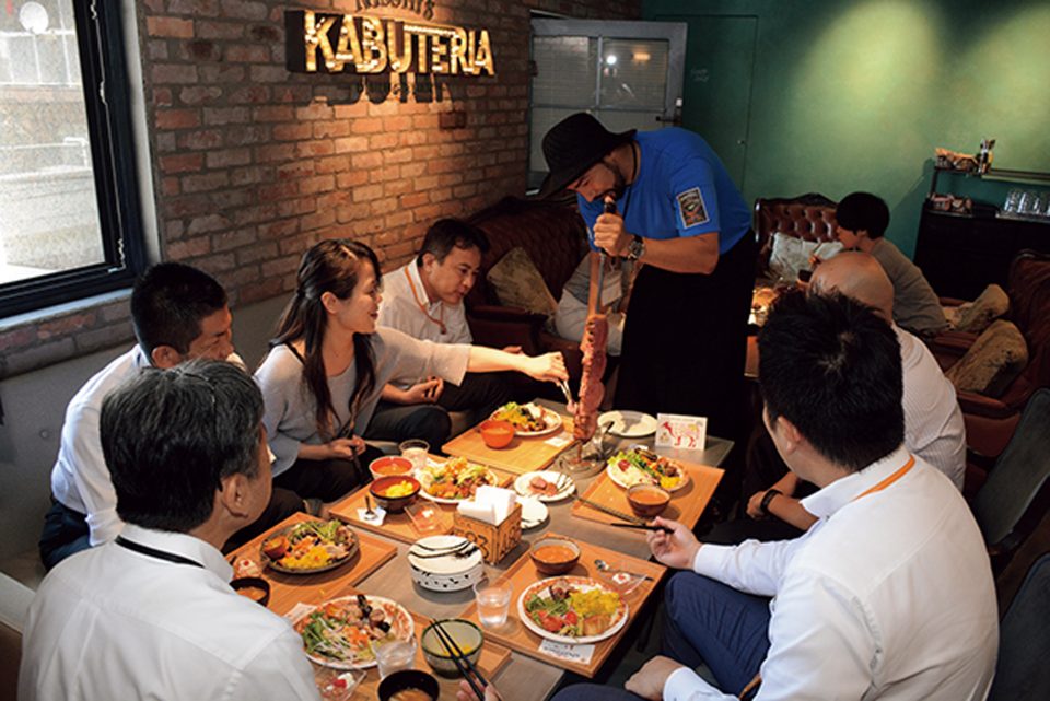 日清社員食堂　シュラスコ