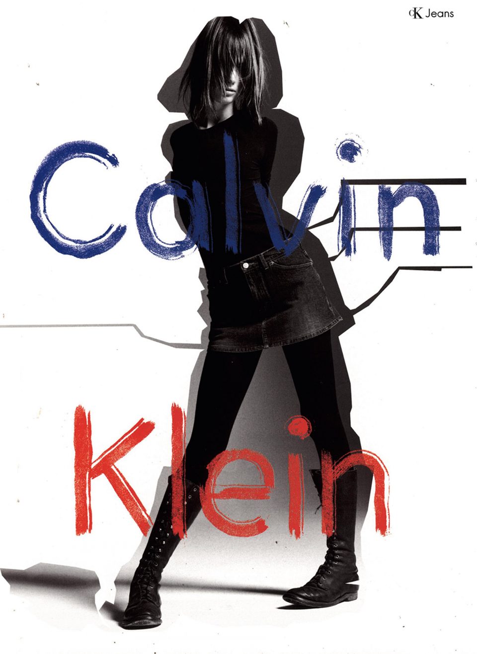BAD2184354 Jessica Miller; (add.info.: Jessica Miller pour les vetements Calvin Klein 2002 ); EDITORIAL RIGHTS ONLY,CANNOT BE LICENSED IN THE UK; it is possible that some works by this artist may be protected by third party rights in some territories