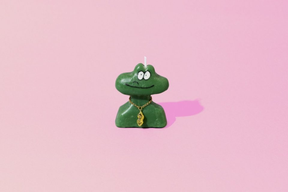 OLGA candle × Stefan Marx キャンドル 一度見たら忘れられない可愛さ OLGA-goosecandle- x Stefan Marx