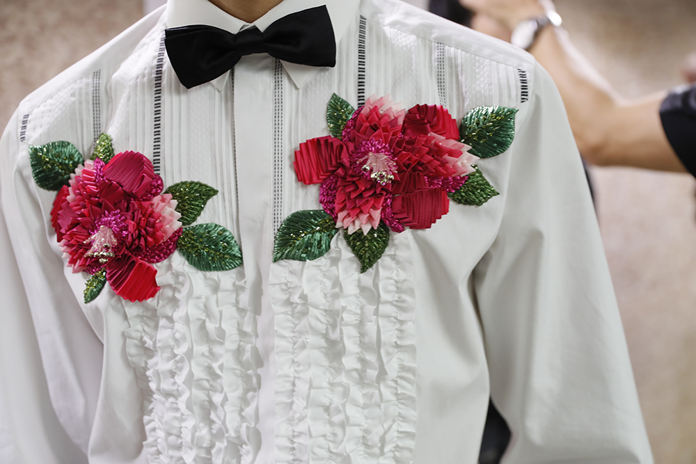 xxx during the Dolce & Gabbana Pret-A-Porter Show At Isetan Shinjuku on October 4, 2017 in Tokyo, Japan.