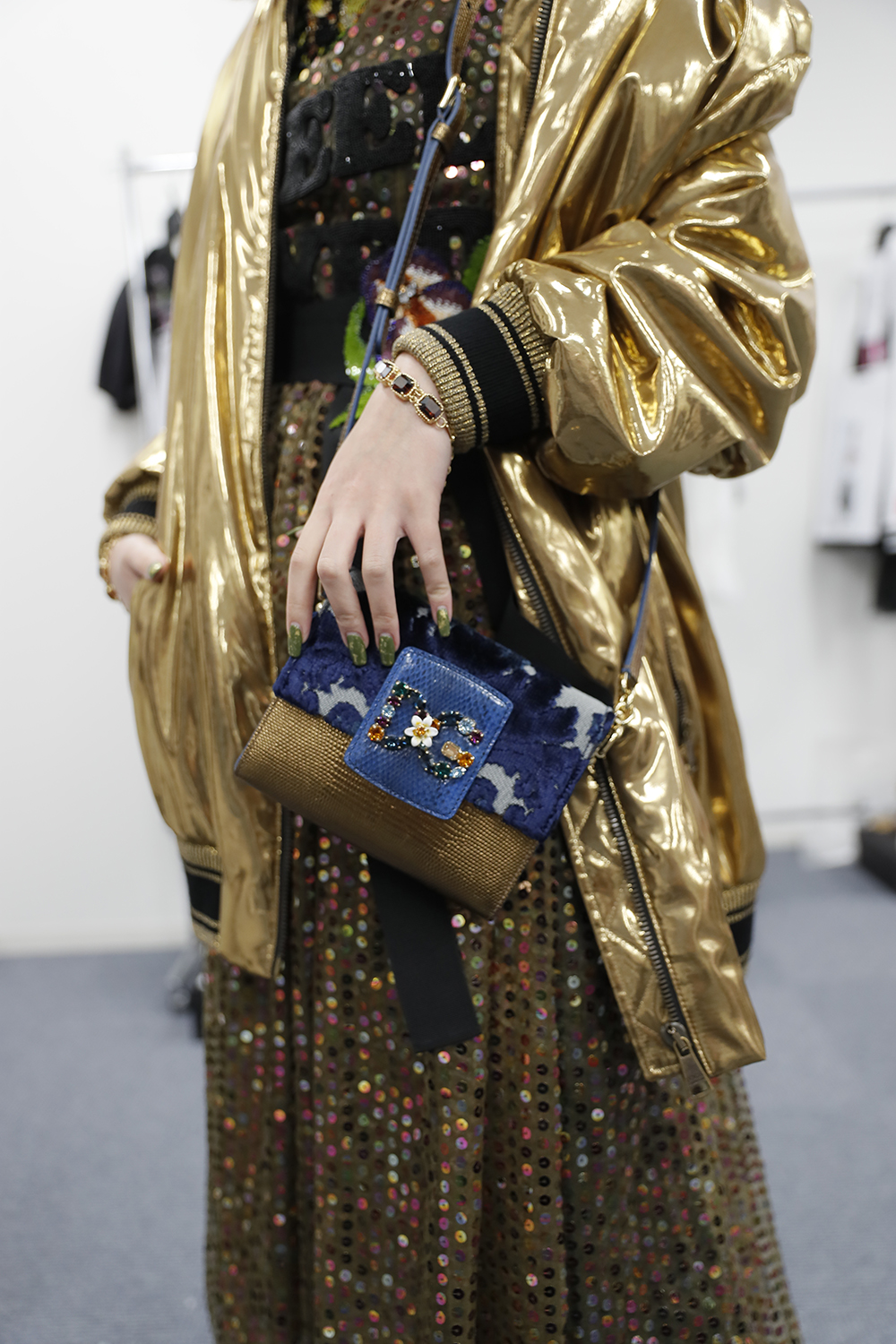 xxx during the Dolce & Gabbana Pret-A-Porter Show At Isetan Shinjuku on October 4, 2017 in Tokyo, Japan.