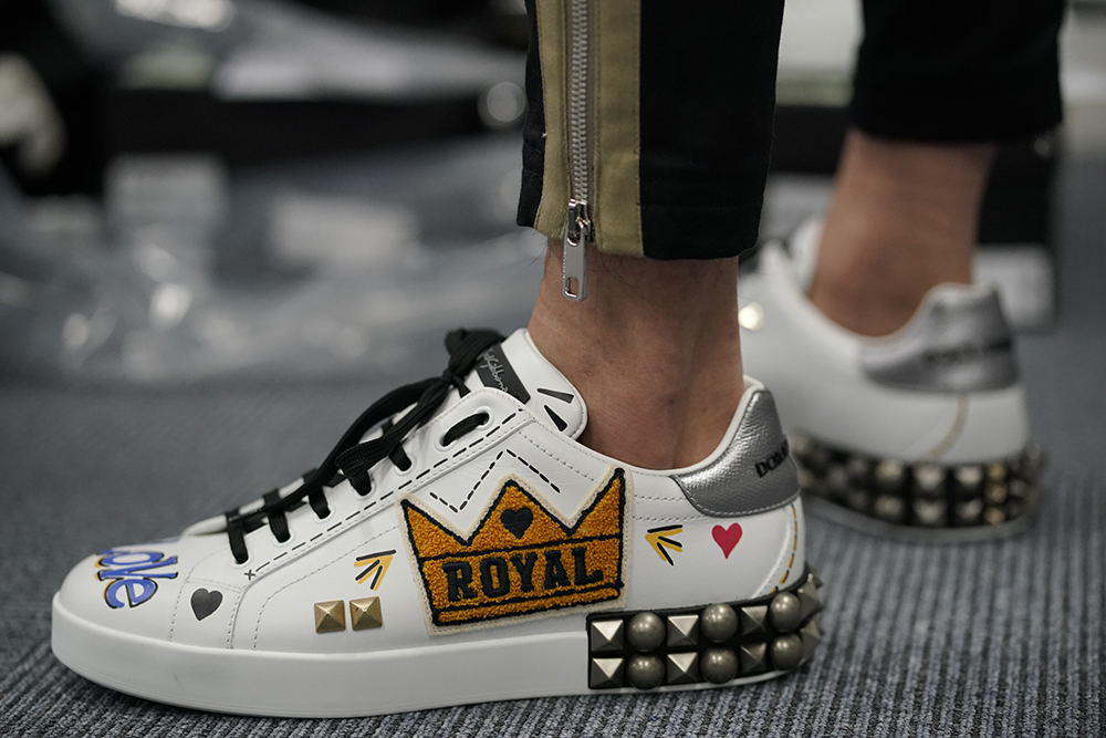 xxx during the Dolce & Gabbana Pret-A-Porter Show At Isetan Shinjuku on October 4, 2017 in Tokyo, Japan.