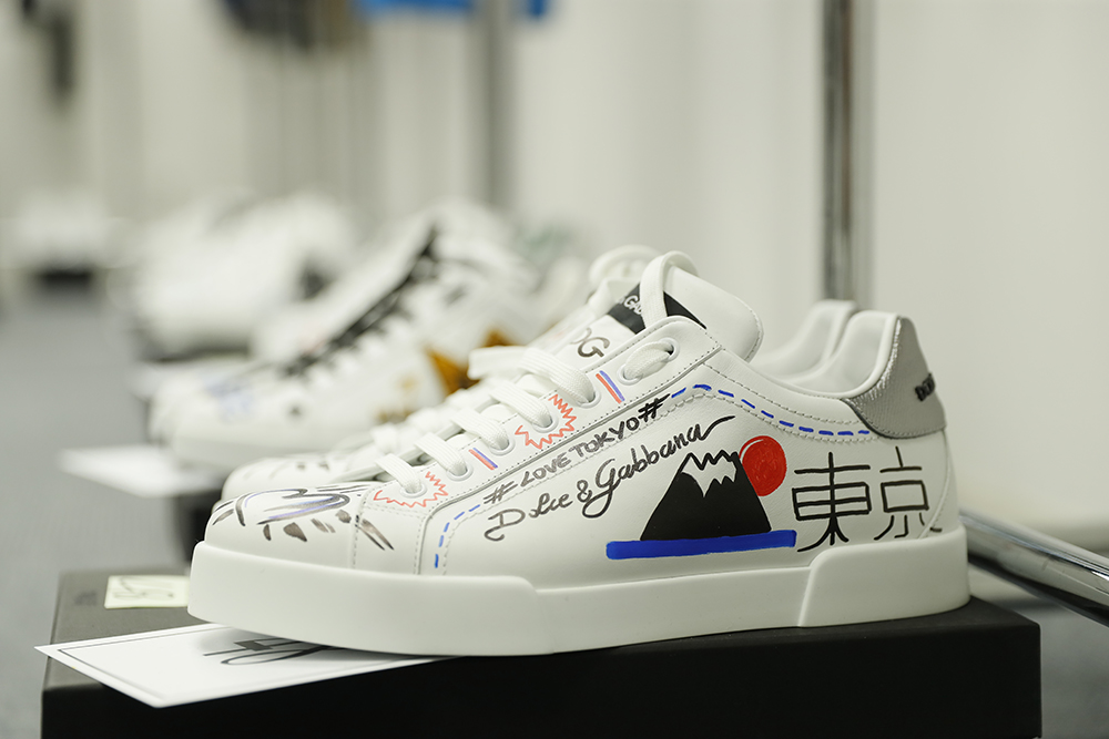 xxx during the Dolce & Gabbana Pret-A-Porter Show At Isetan Shinjuku on October 4, 2017 in Tokyo, Japan.