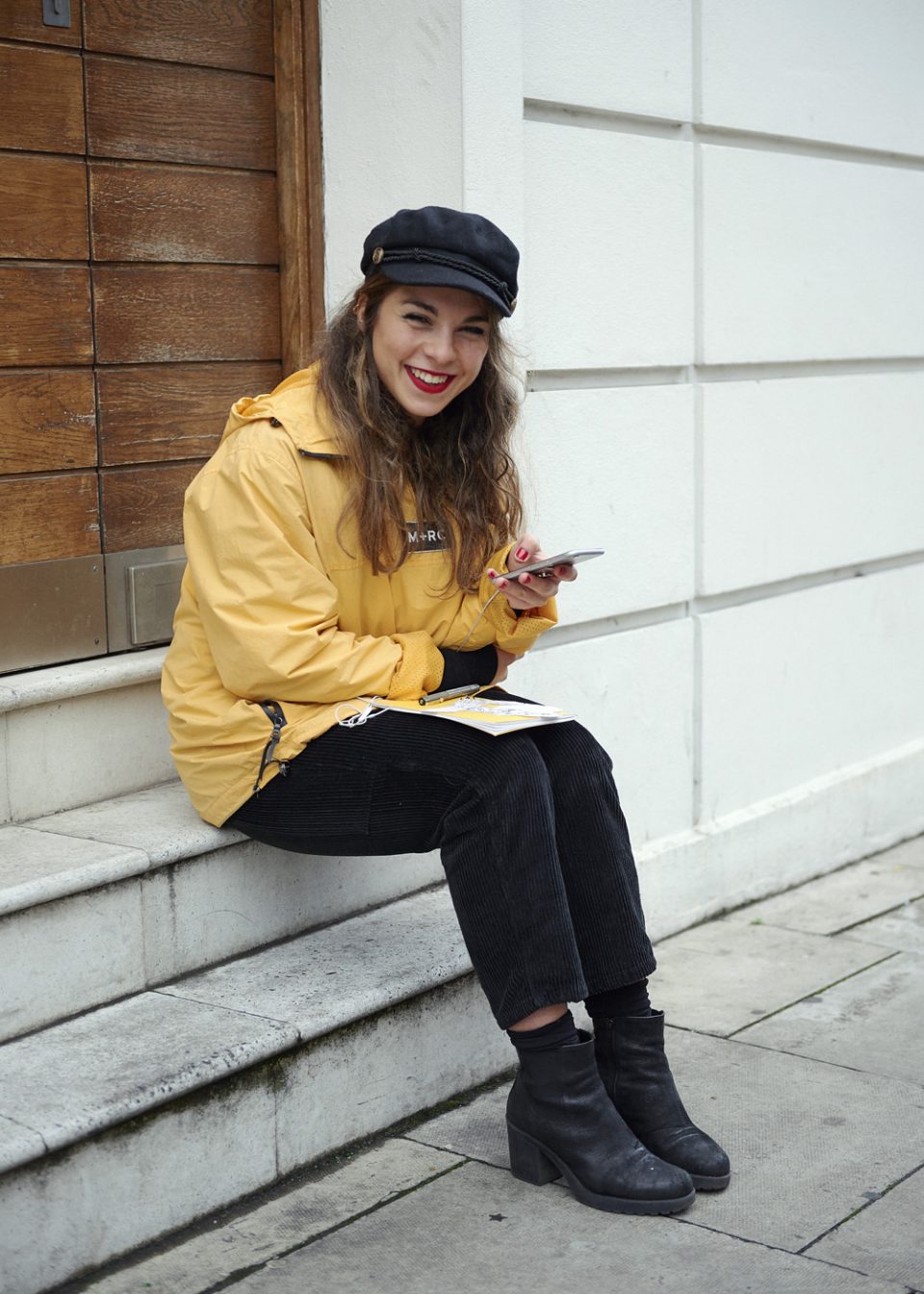 天野志穂 ロンドン スナップ