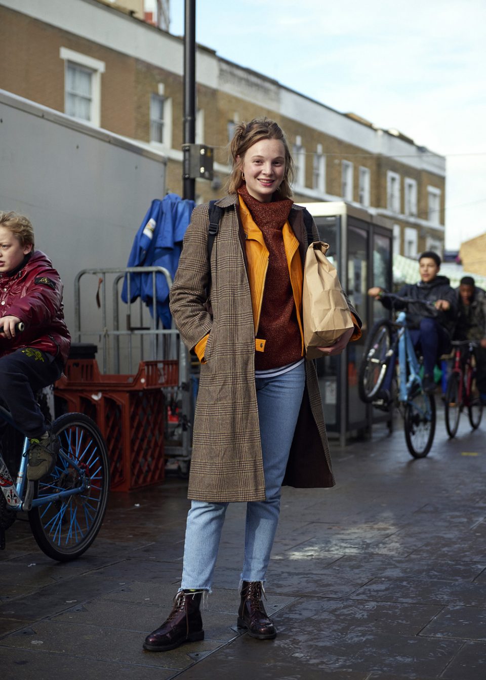 天野志穂 ロンドン スナップ