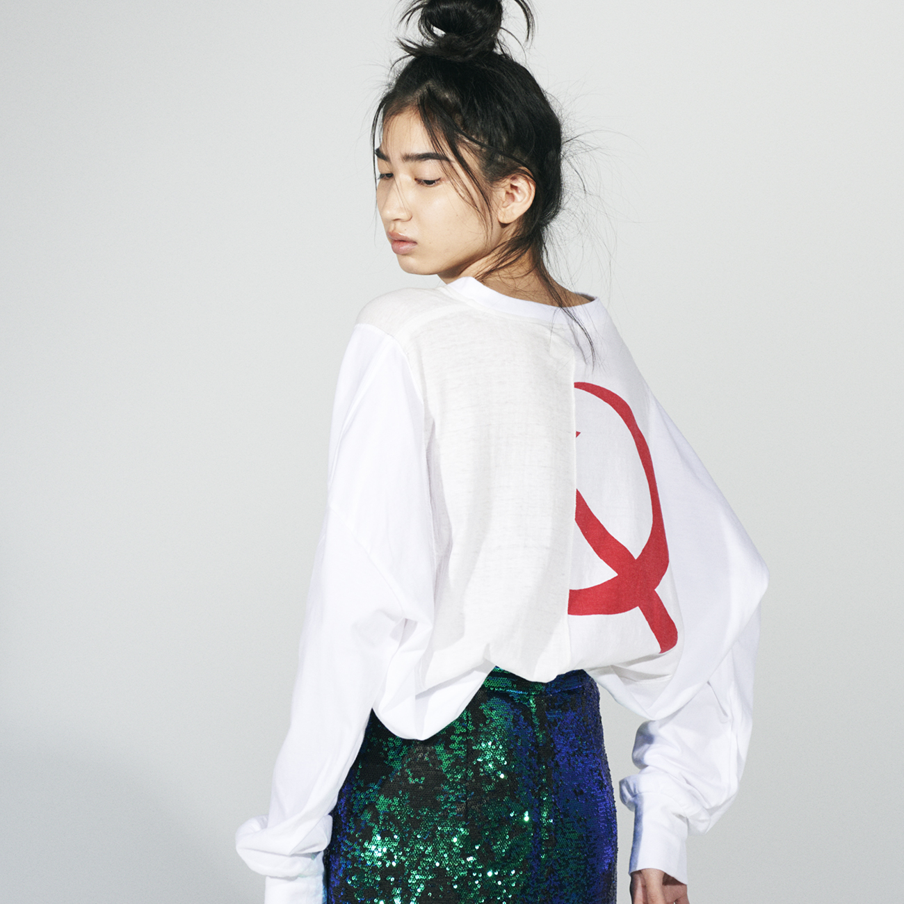 スタイリスト 仲子 ロンT Tシャツ