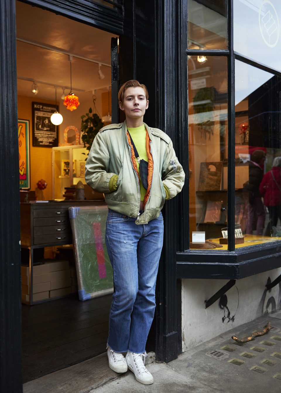 天野志穂 ロンドン スナップ