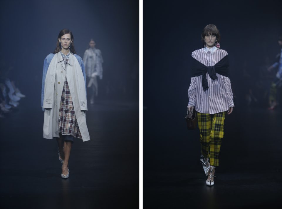 2018年春夏バレンシアガ変形デザインビッグジャケット BALENCIAGA