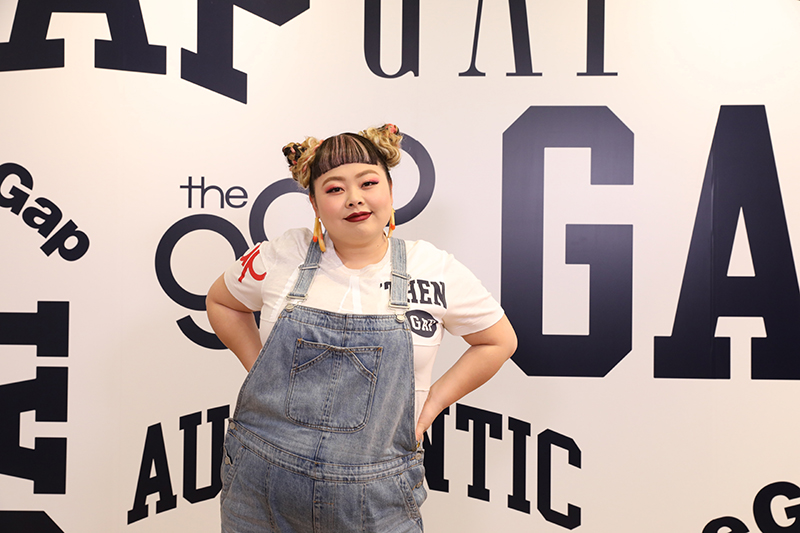 GAPLOGO REMIX 渡辺直美 GINZA インタビュー
