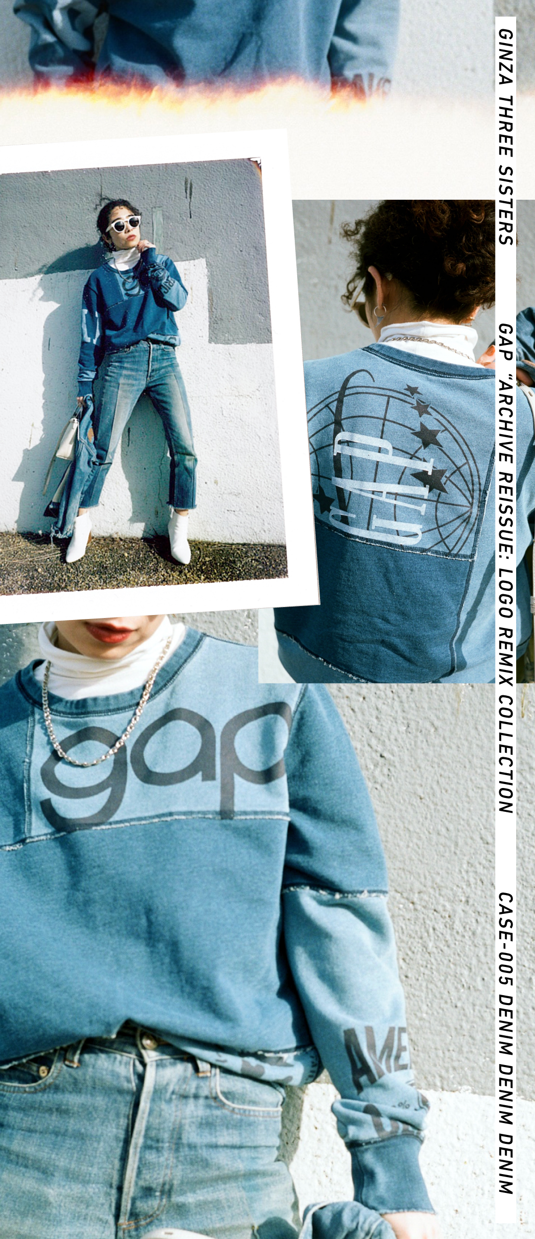 GAP 30枚限定ロゴリミックス logo remix 12/30｜ファッション