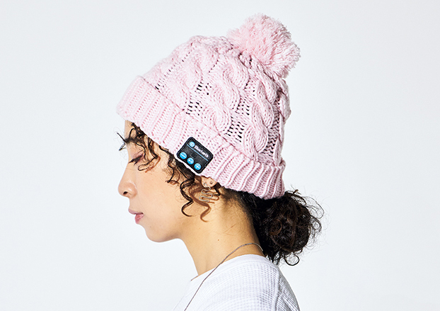 ニットキャップ スピーカー