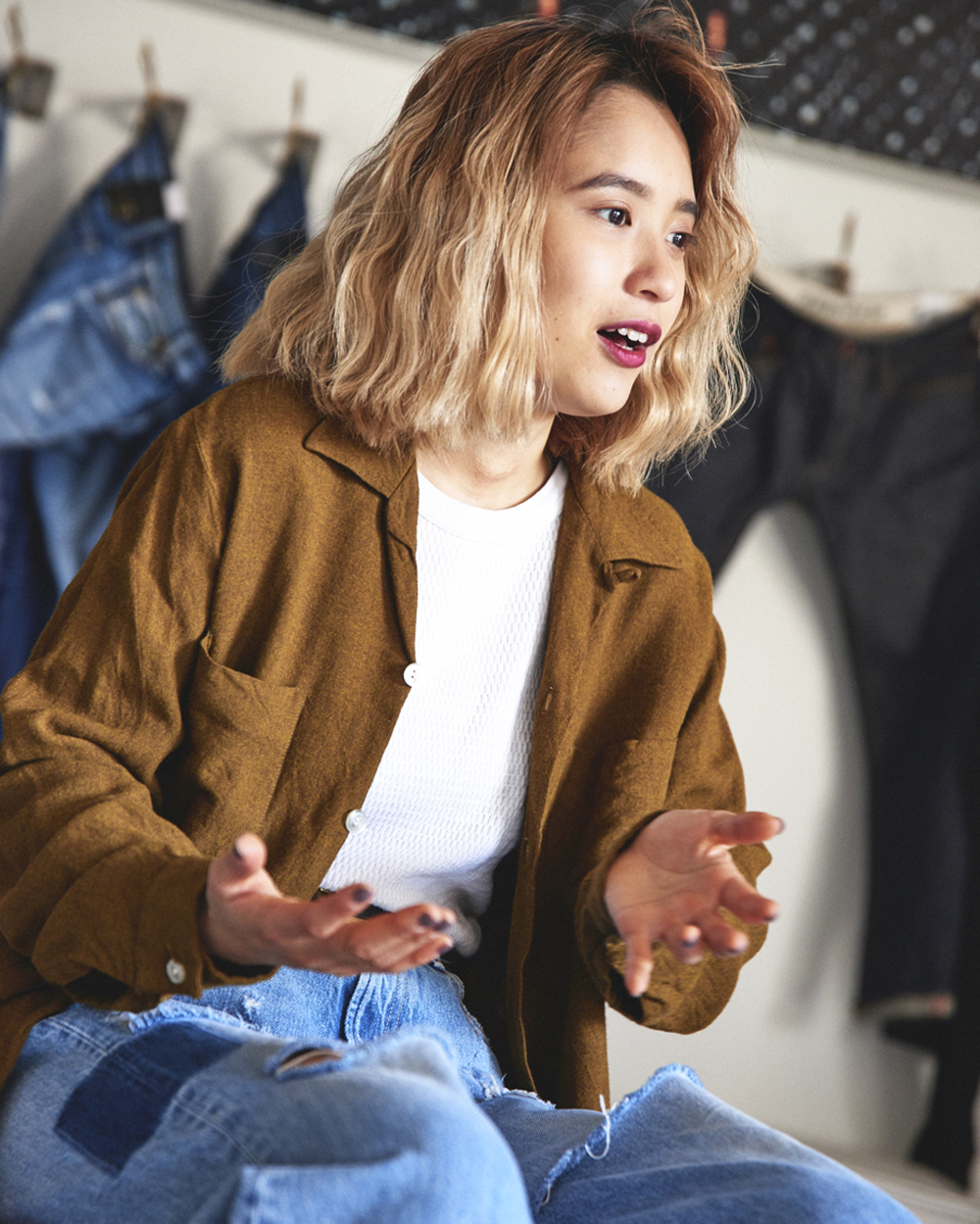 デンハム 彼女たちがデニムを履く理由『MY DENIM STORY』case001