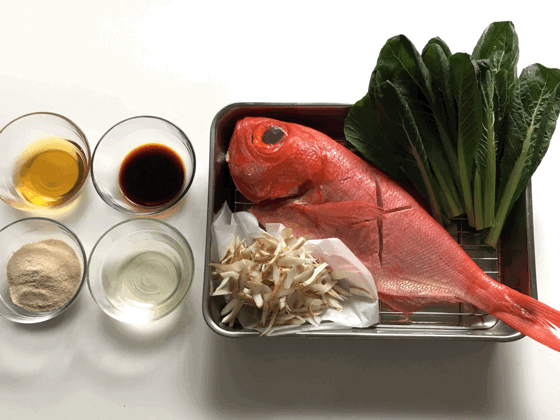 金目鯛の煮付け