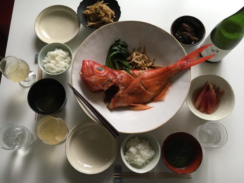 金目鯛の煮付け