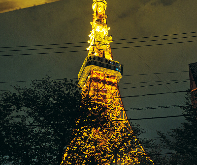 東京タワー　夜