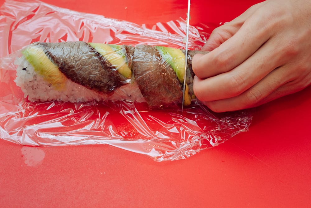 和牛のカリフォルニアロールができるまで