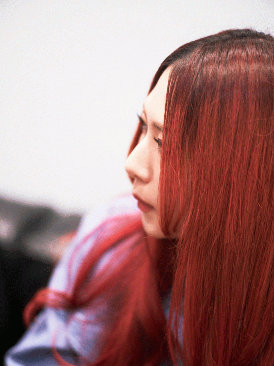 インタビューの様子