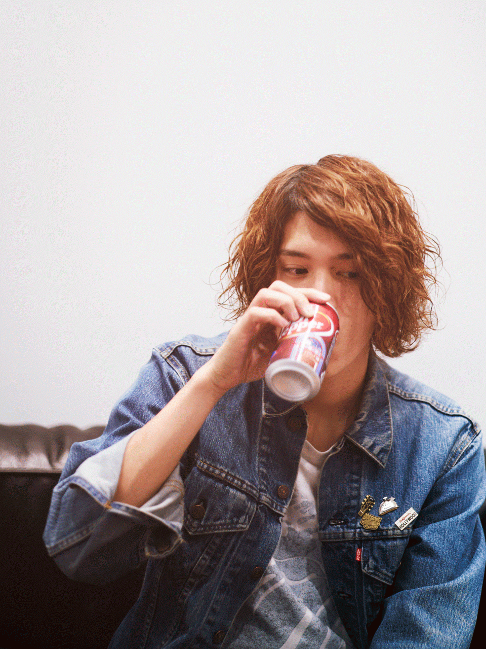 インタビュー中の様子