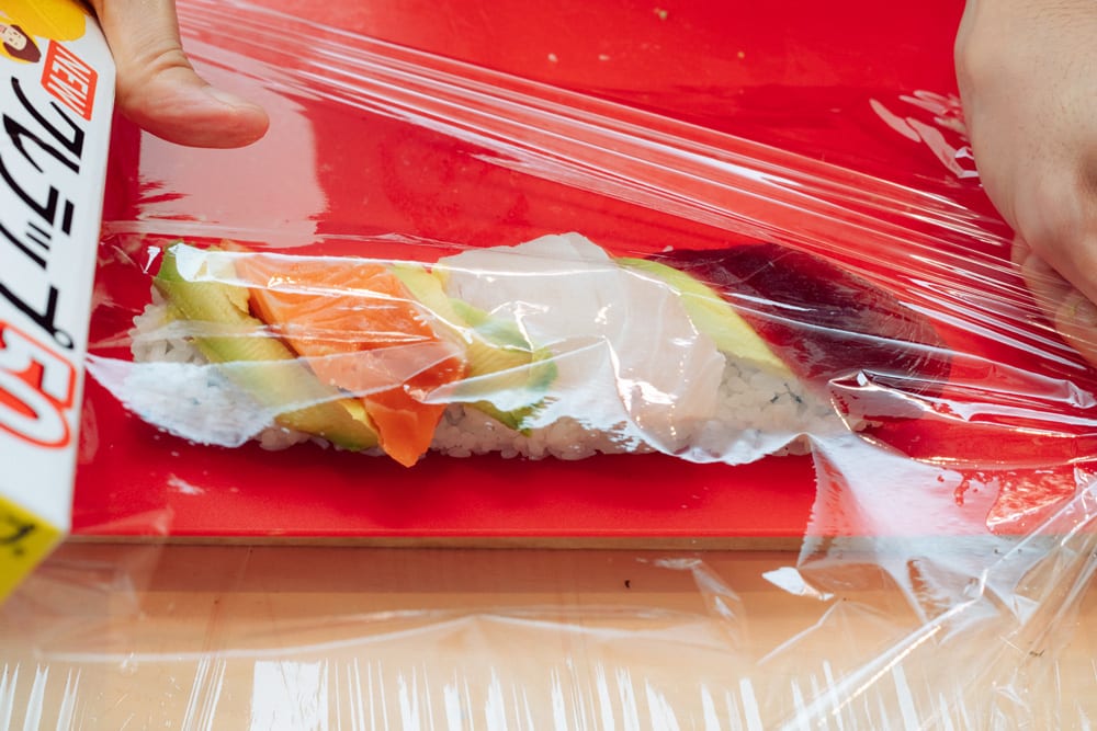 レインボーロールができるまで