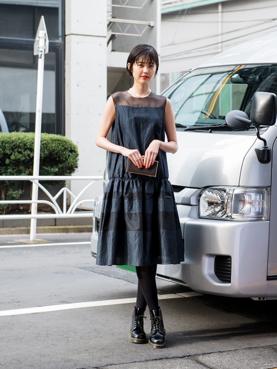 GINZA女子着回し|東京暦 デート 瀬古井 文ちゃん