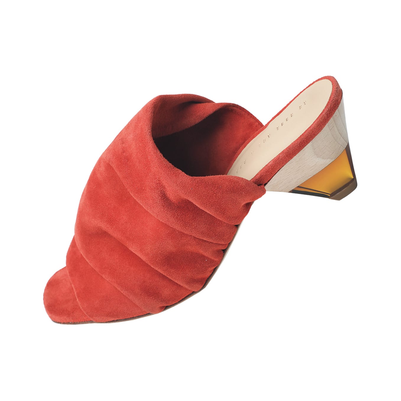 AN HOUR AND A SHOW ERのスウェードヒール