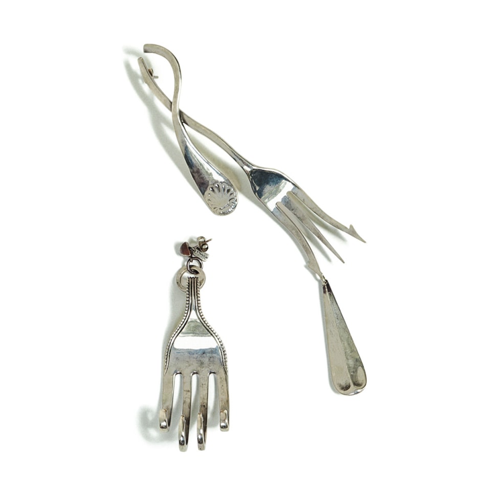 コーチ フォークアートピアス