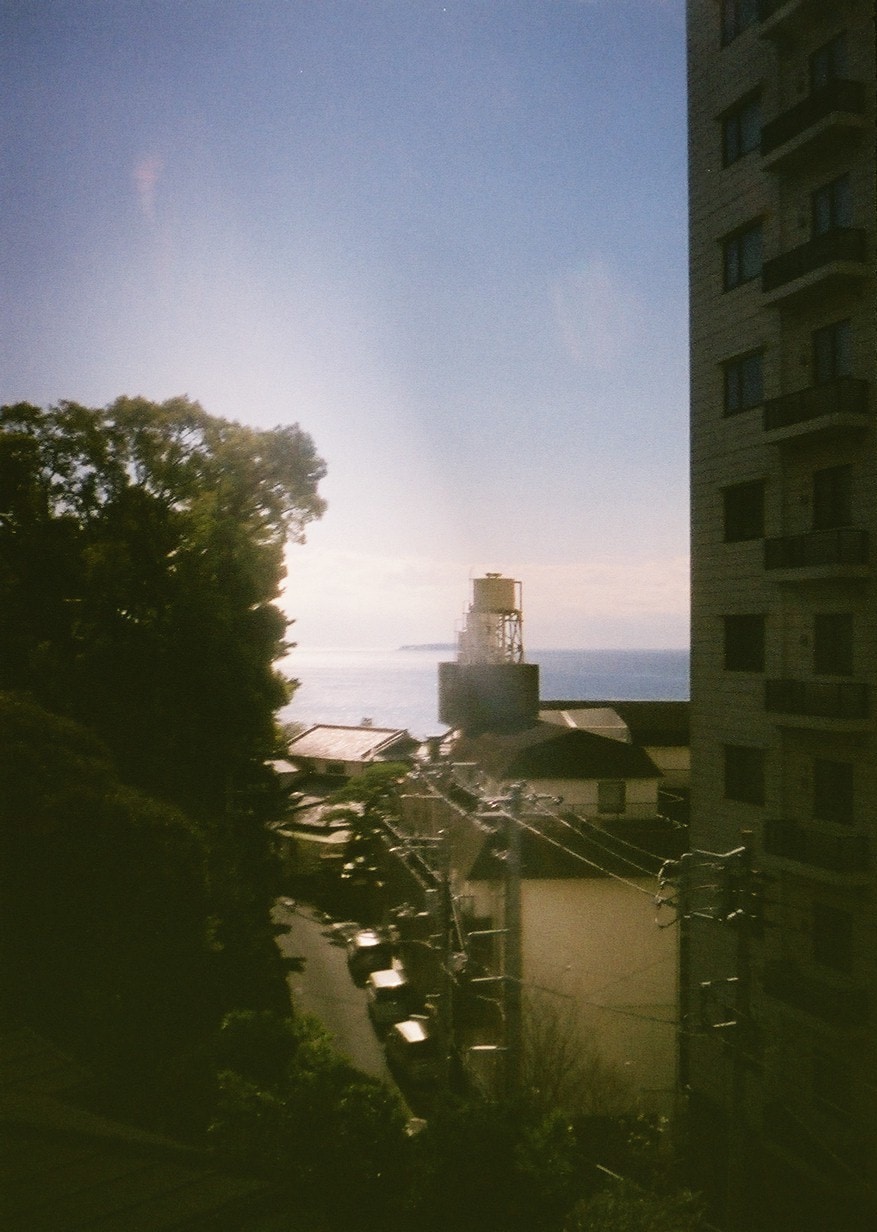 「龍宮閣」からのオーシャンビュー。