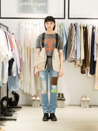 お気に入りの古着屋さんでアルバイト