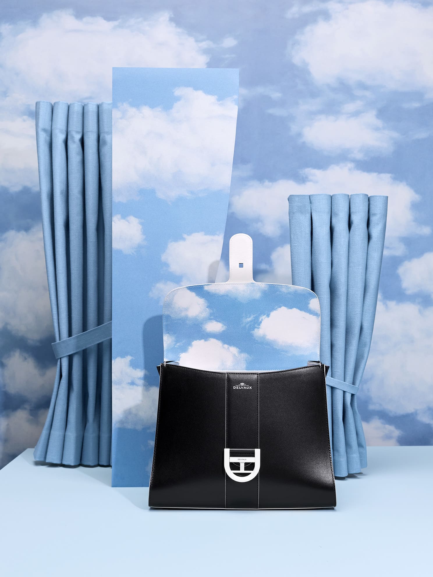 DELVAUX デルヴォー ブリヨン ルーモア MM マグリット 付属品完備 