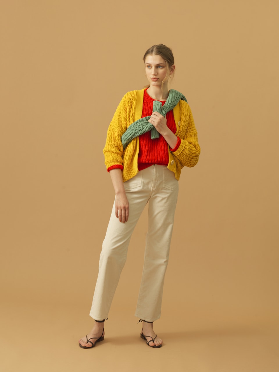 7/21まで☻バイヤー着用 ロンハーマン ヴィンテージ デニム Ron Herman ロンハーマン 20AW Fake Color Pants ストレッチ
