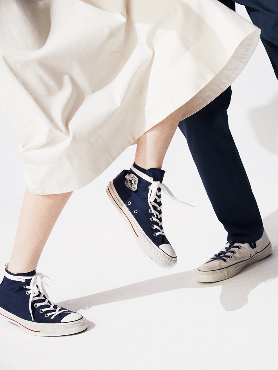 トゥモローランド×コンバースが限定モデル「ALL STAR 100 HI」を発売