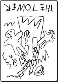 タロット タワー(逆)