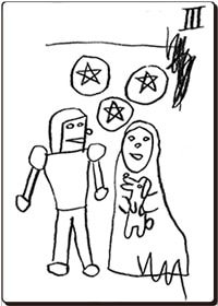 タロット ペンタ3(正)