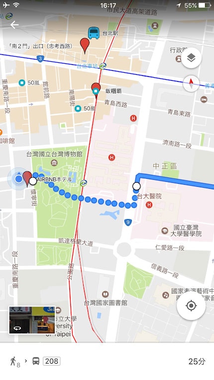 ステレオテニスさんの旅 マップ