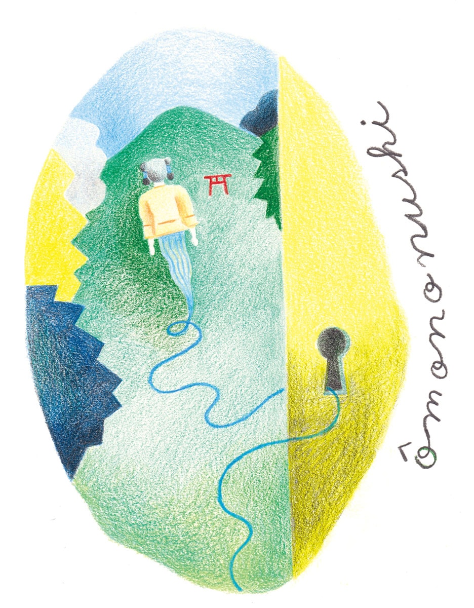 篠突く雨_イラスト