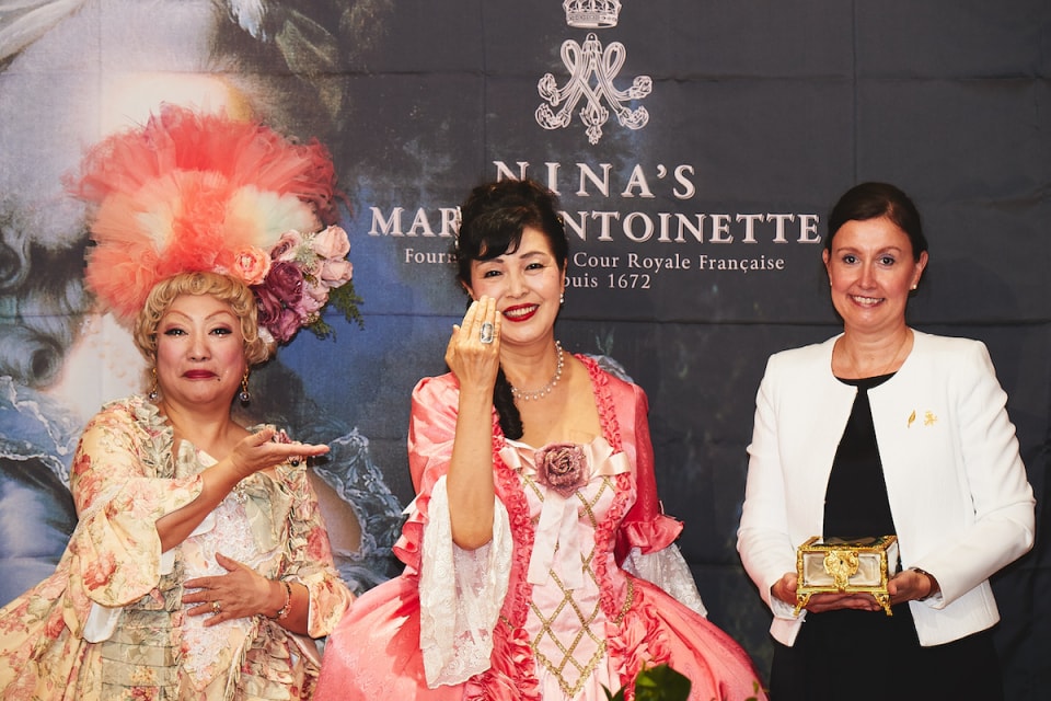 ベルばら舞踏会　ダンパ　GINZA イベント　ベルばら手帖　マリーアントワネット アソシエーション　ベルサイユのばら　池田理代子　湯山玲子