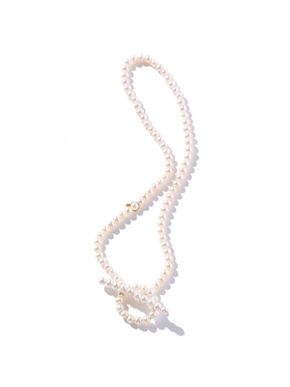 Saskia Diez　サスキアディツ パールチョーカー Saskia Diez】Holiday Pearl チョーカー K18（36cm） | go