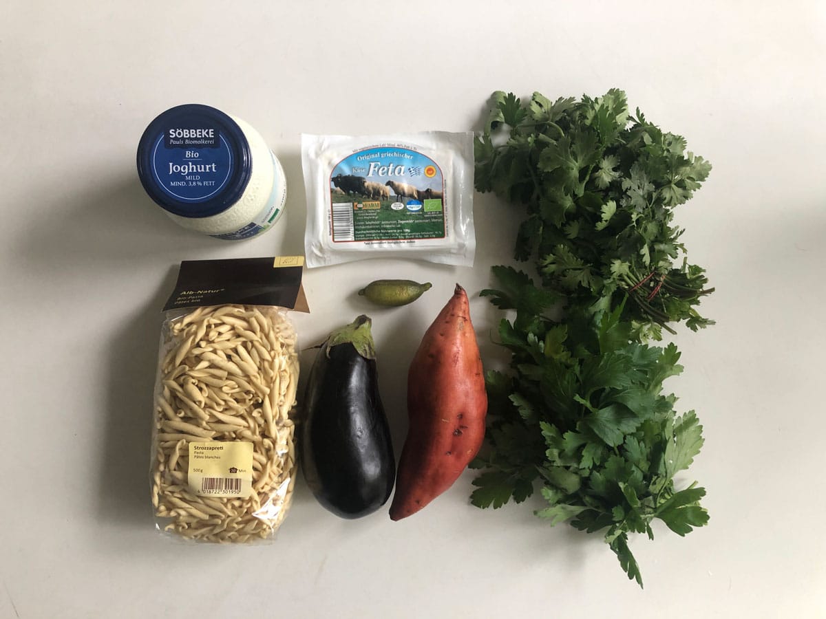 パスタレシピ vol.5 材料