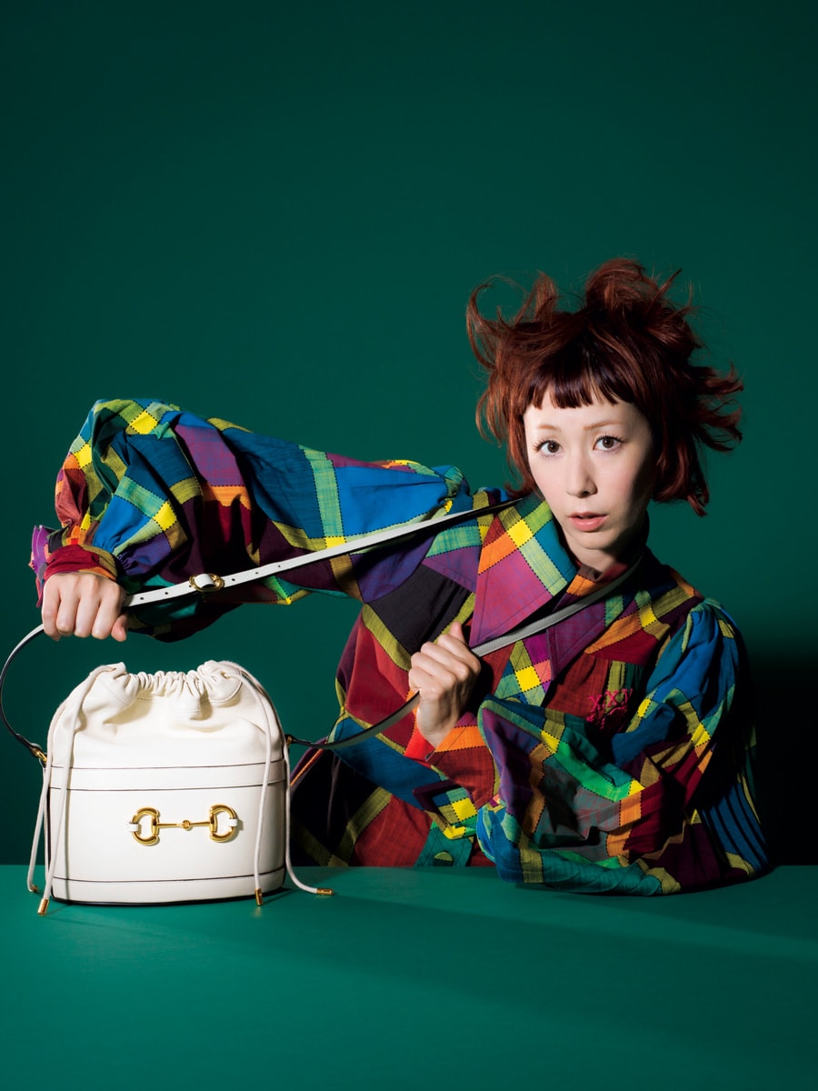 木村カエラとグッチのバッグ