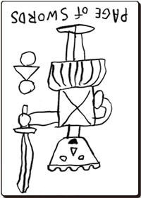 ソードペイジ逆位置