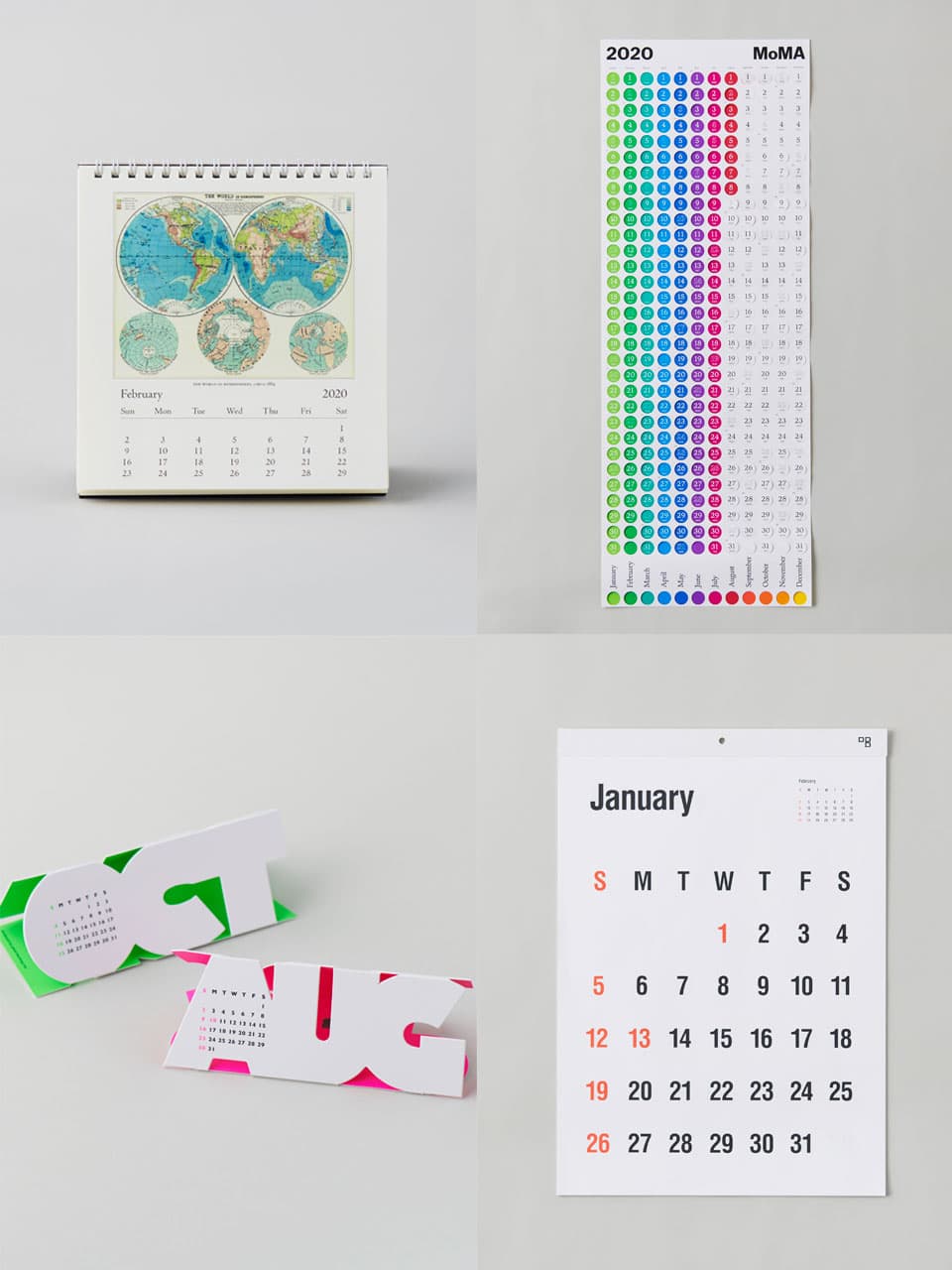 ニューヨーク　MOMAで購入　カレンダー MoMA Design Store】2025年版 MoMAオリジナルカレンダー販売開始